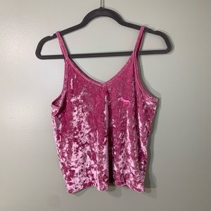 PINK Victoria’s secret velvet tank top